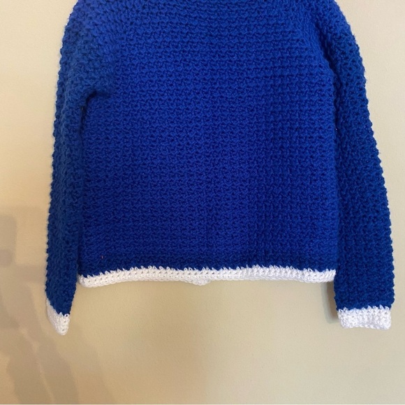 Crochet Handmade Knitted Short Sweaters Retro Coats Cardigan - Picture 10 of 14